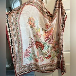 Johnny Was Silk Scarf